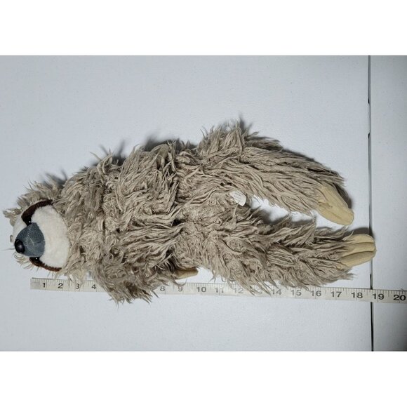 Wild Republic Sloth 19 inch Plush Fuzzy Shaggy Brown Stuffed Animal Toy - Picture 3 of 3